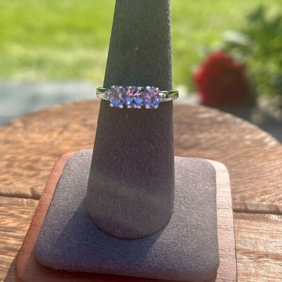 Dazzling Tanzanite Ring in Sterling Silver - 1.0 Cwt, Size 7
Make an Offer. - Picture 13 of 13